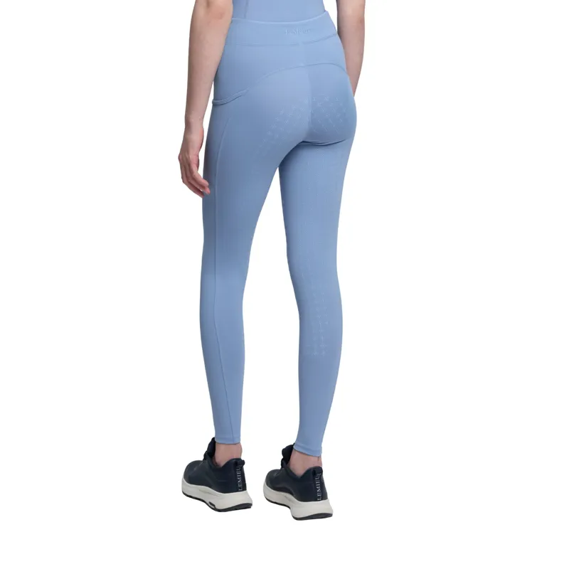 LeMieux Young Rider Orla Pull On Breech in Powder Blue-2