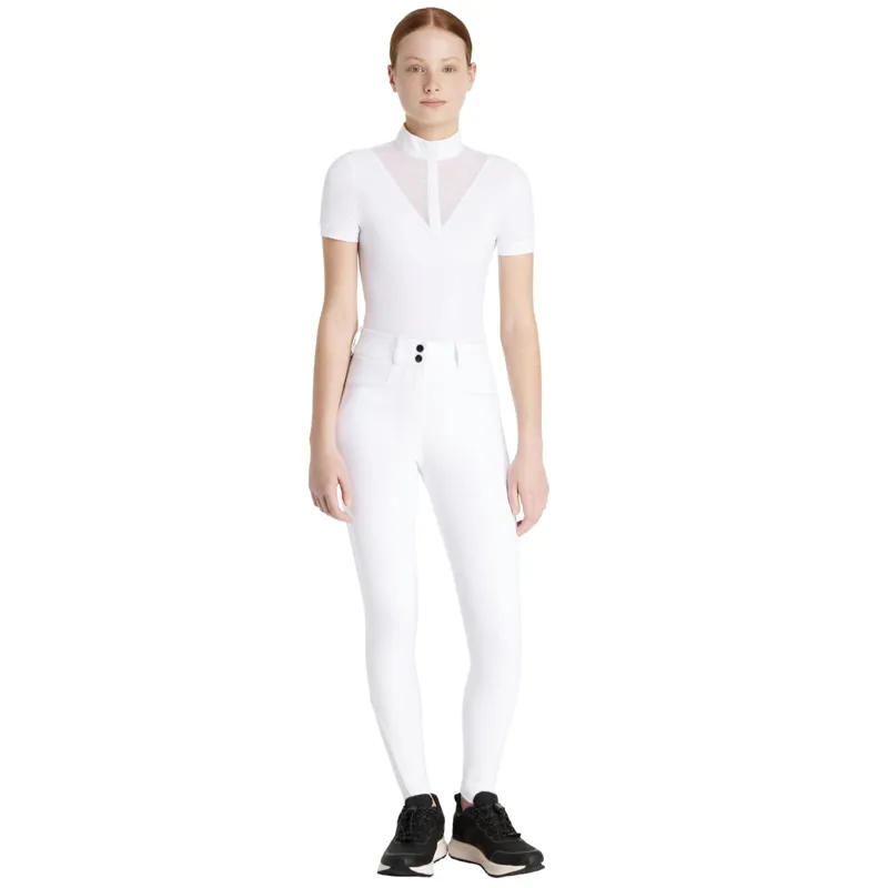 LeMieux Young rider Izzy Full Seat Breeches in White-1