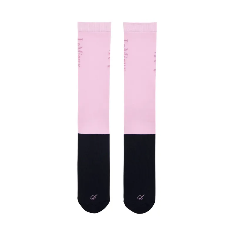 LeMieux Competition Socks 2 Pack in Fondant-1