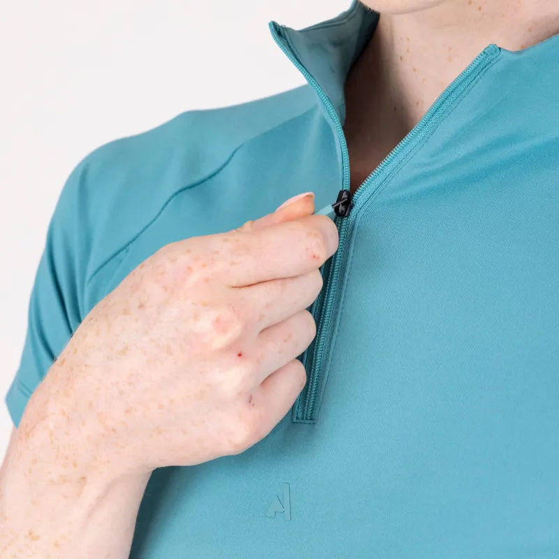 Aubrion React Short Sleeve Base Layer in Haze-2