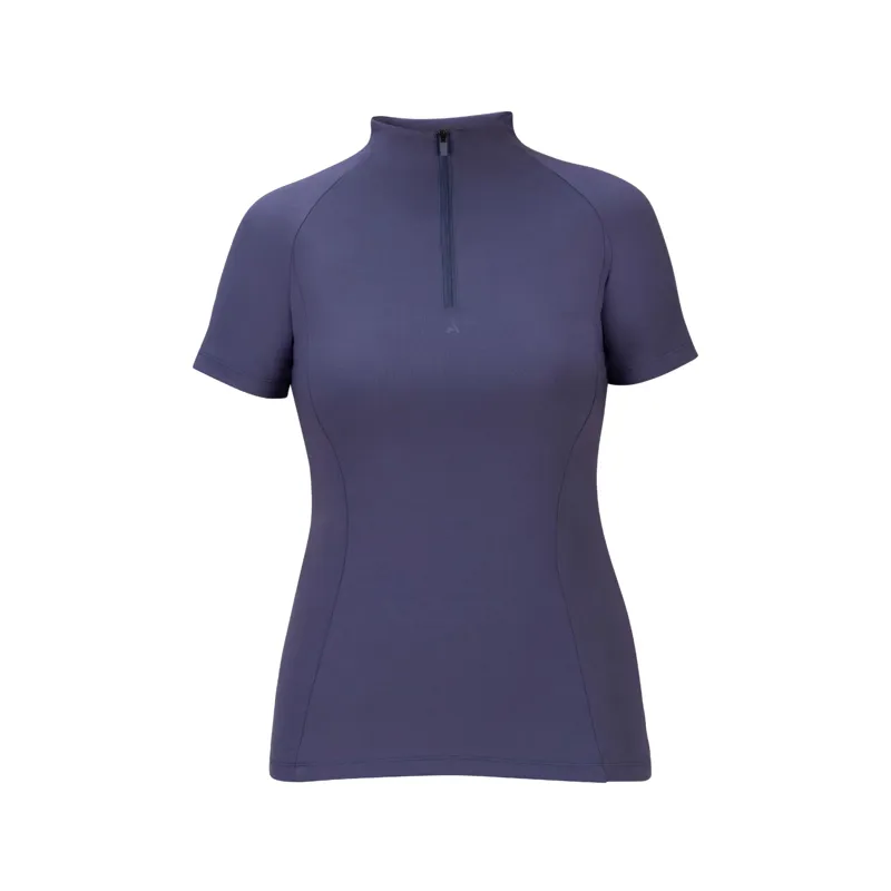 Aubrion React Short Sleeve Base Layer in Midnight 