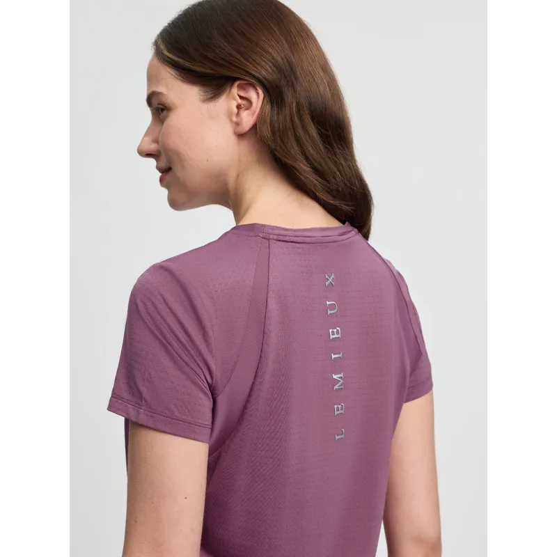 LeMieux Sports T-Shirt in Mallow-3