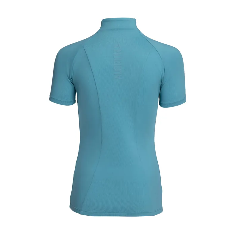 Aubrion React Young Rider Short Sleeve Base Layer in Haze -1
