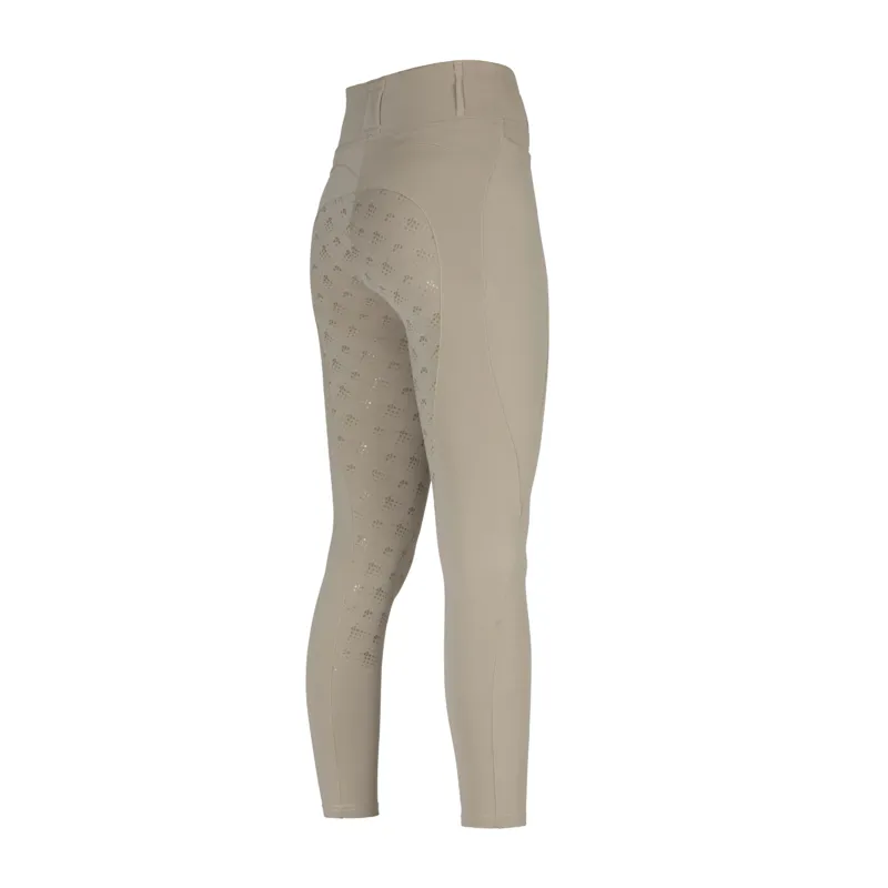 Aubrion Optima PX Riding Tights in Beige -2