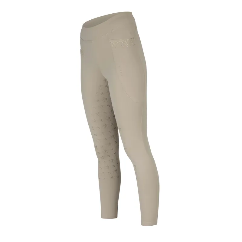Aubrion Optima GX Riding Tights in Beige -1