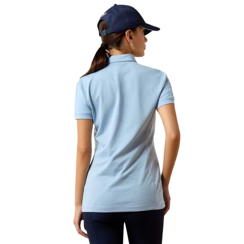 Ariat Bandera 1/4 Zip Polo in St.Tropez-1