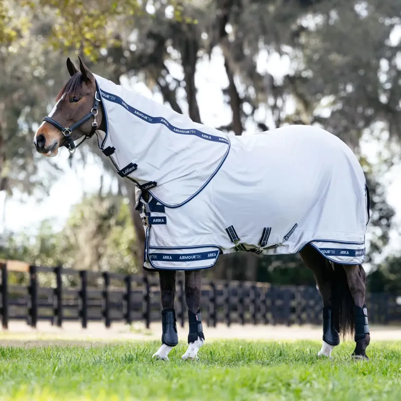 LeMieux Arika Armour-Tek Fly Rug in Grey-1