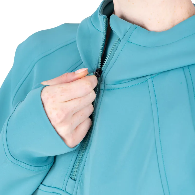 Aubrion React Quarter Zip Hoodie in Haze-3