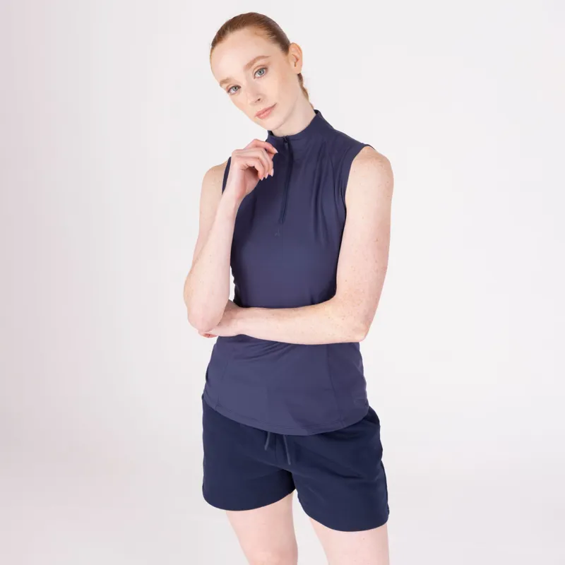 Aubrion React Sleeveless Base Layer in Midnight -2
