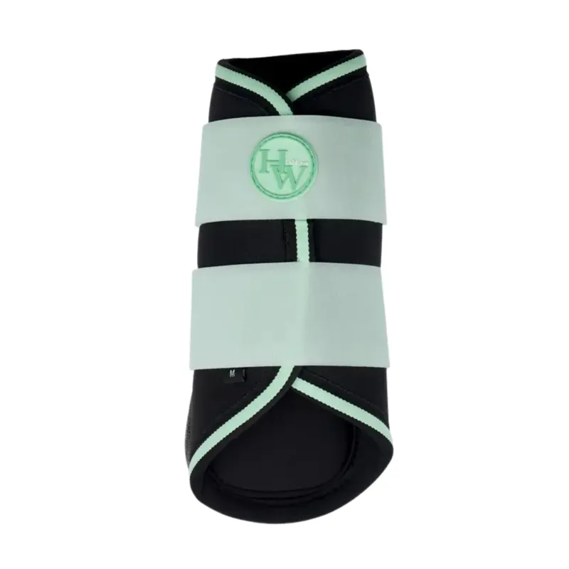 LeMieux Harlow Grafter Brushing Boots in Softmint-2