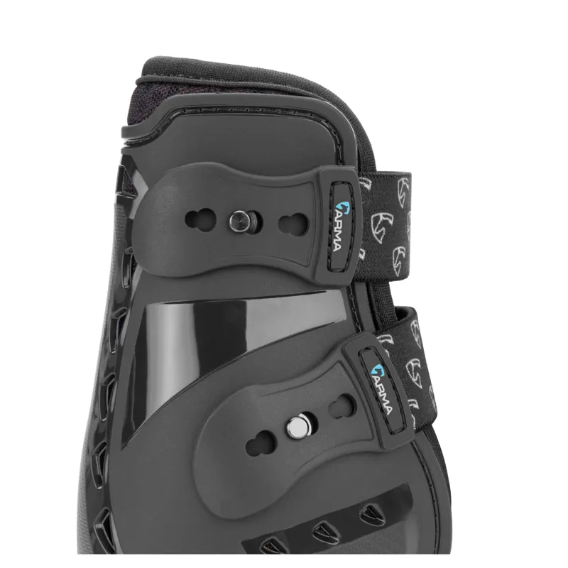 ARMA Carbon Pro Fetlock Boots in Black-1