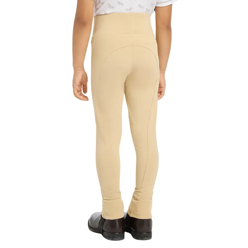 LeMieux Mini Pull On Breeches in Beige-1