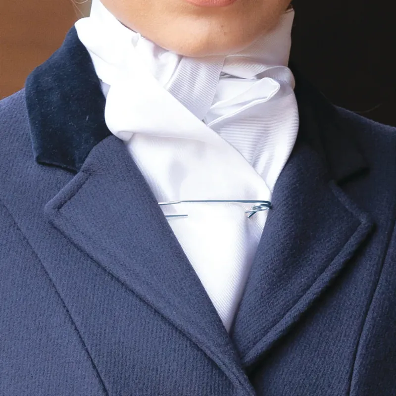 Traditional Plain Stock Pin in Silver -1