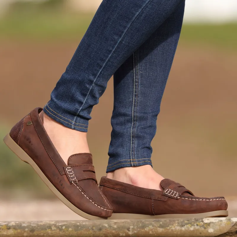 Moretta Forli Deck Shoes in Brown-1
