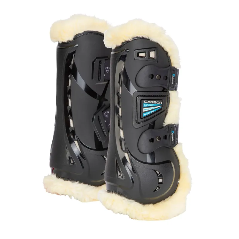 ARMA  Carbon SupaFleece Tendon Boots in Black