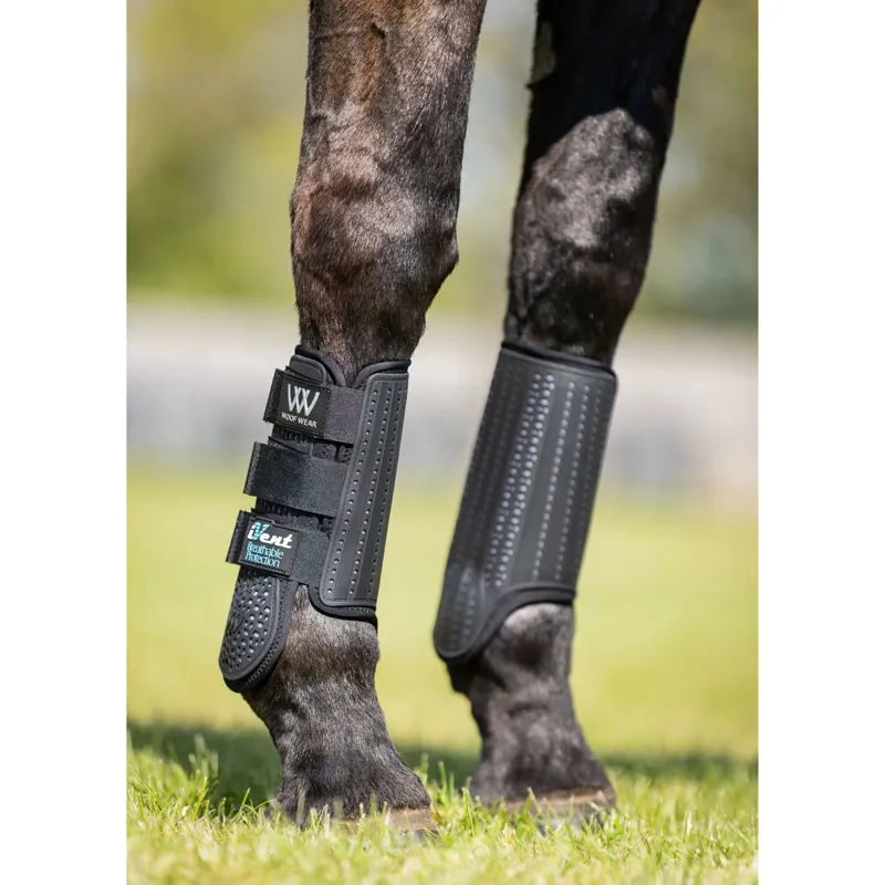 Woof Wear Ivent Event Boot Front in Black Steel-2