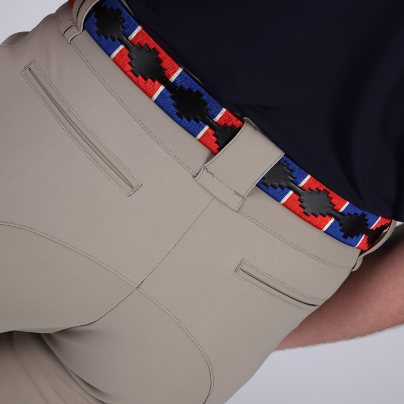 Aubrion Optima MX-KG Mens Breeches in Beige -4