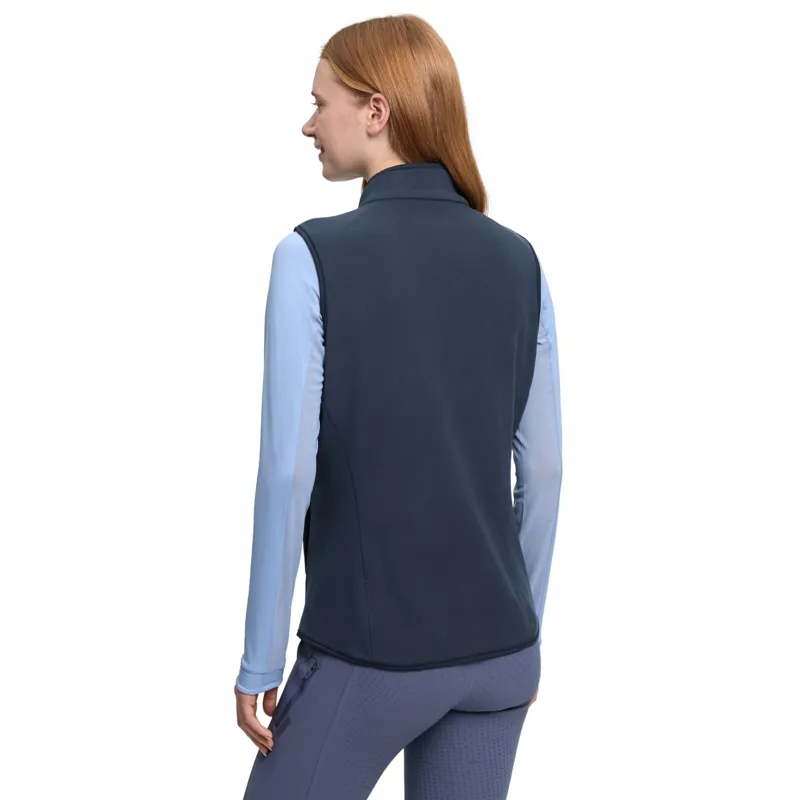 LeMieux Roberta Fleece Gilet in Navy-3