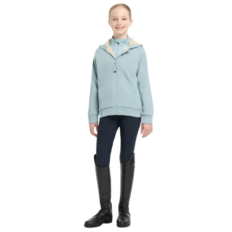 LeMieux Young Rider Hollie Lined Hoodie in Glacier-2