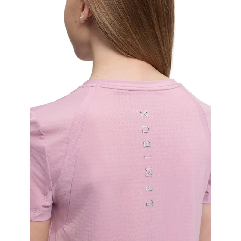 LeMieux Young Rider Sports T-Shirt in Fondant-2
