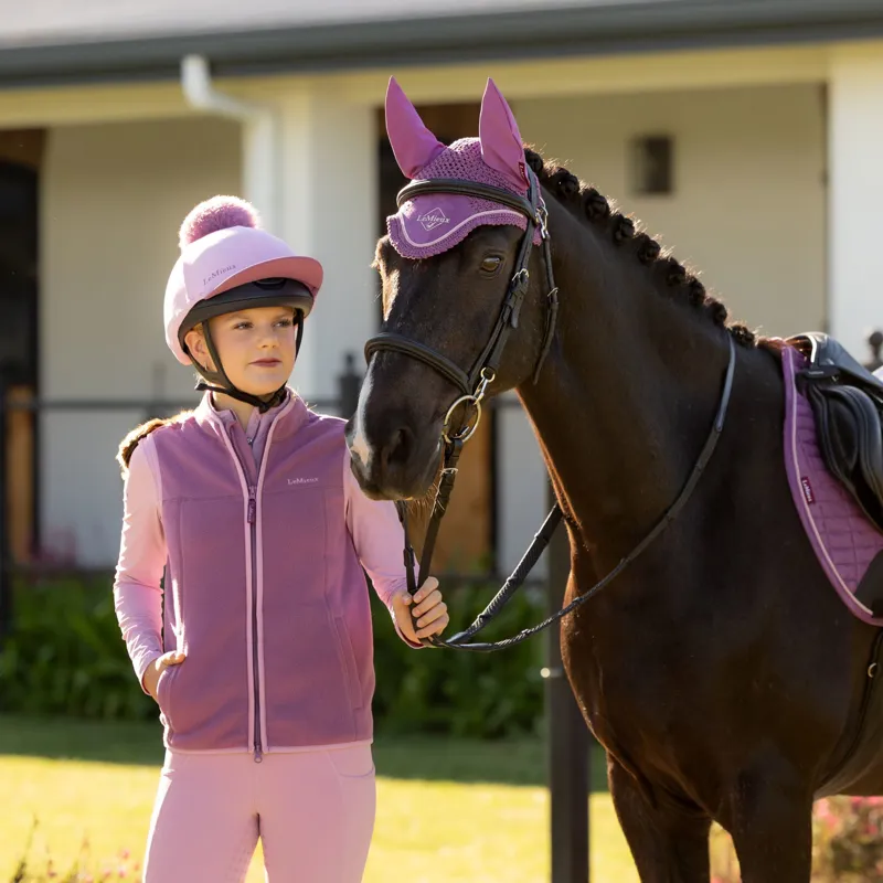 LeMieux Junior Bobbi Fleece in Mallow-2