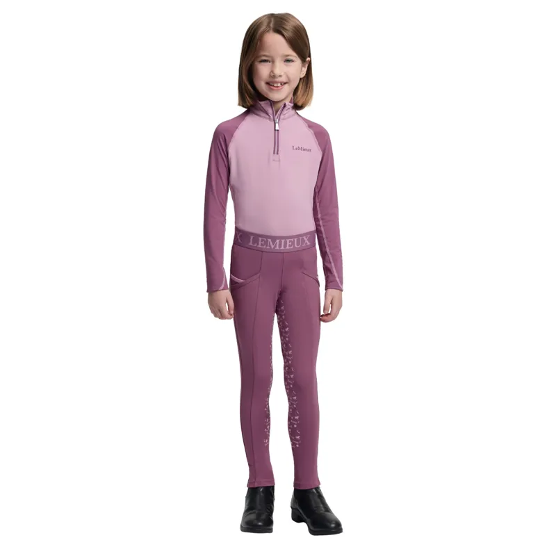 LeMieux Mini Pull On Breech in Mallow-1