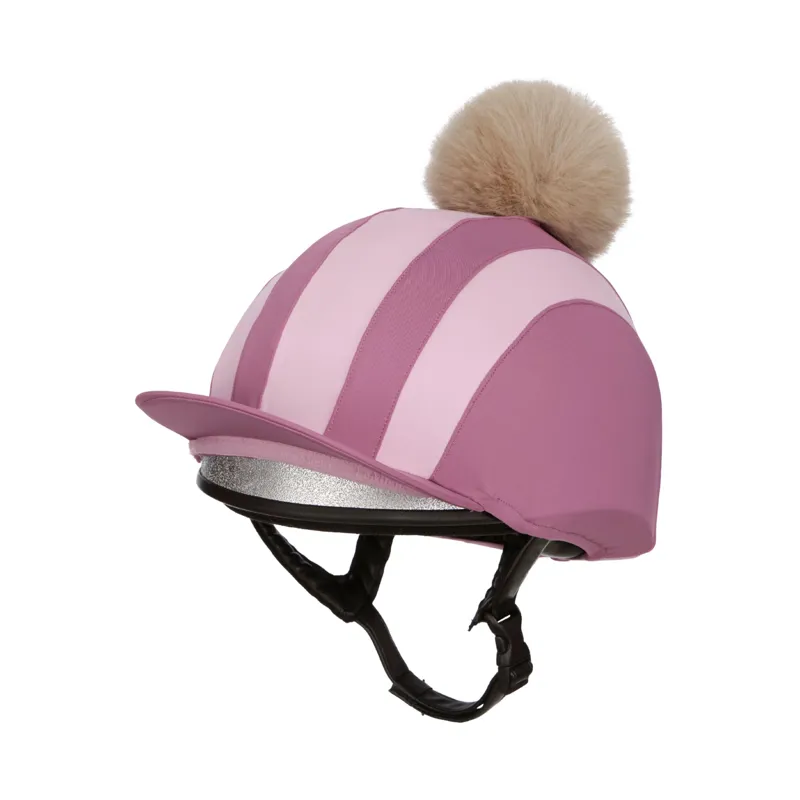 LeMieux Tempo Pom Hat Silk in Mallow-1