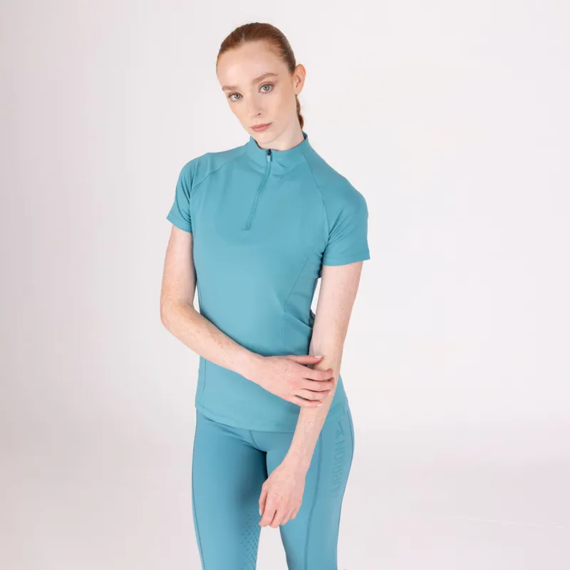 Aubrion React Short Sleeve Base Layer in Haze-1