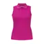 Aubrion React Sleeveless Tech Polo in Fuchsia