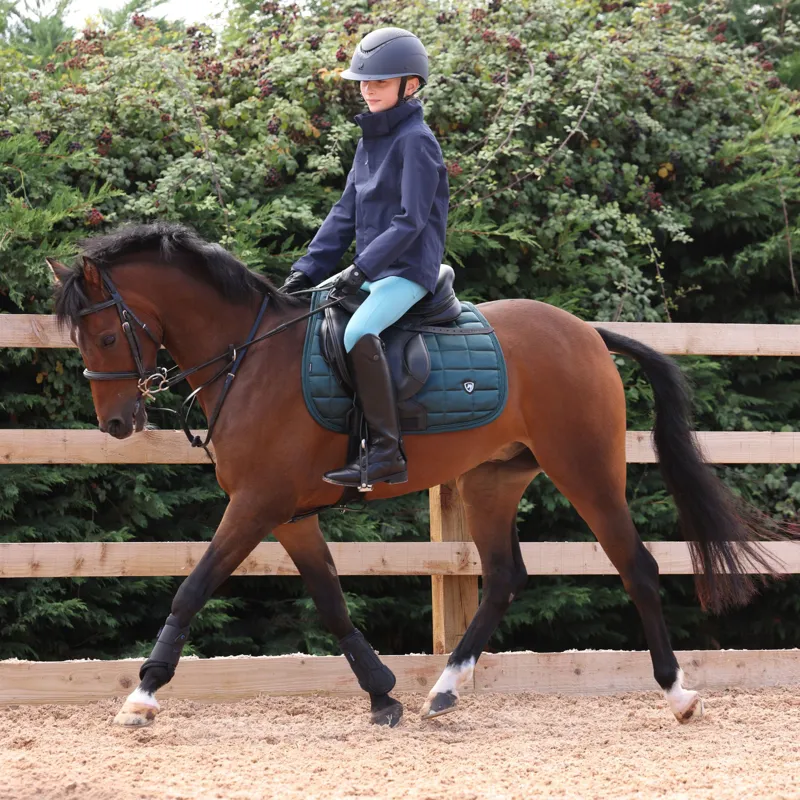 Aubrion React Young Rider Waterproof Coat in Midnight -2