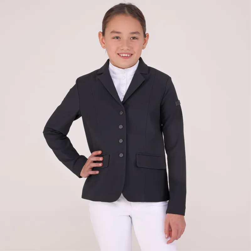 Aubrion Optima MX Young Rider Show Jacket in Black -2