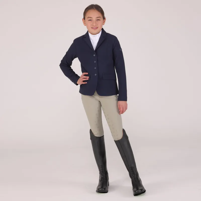 Aubrion Optima MX Young Rider Show Jacket in Navy -2
