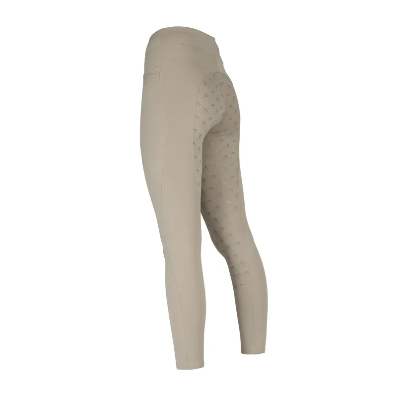 Aubrion Optima GX Riding Tights in Beige -2