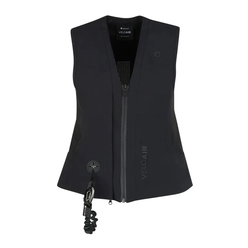 Racesafe VeloAir Adult Air Gilet in Black