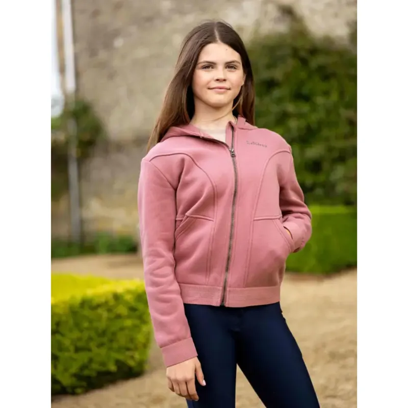 LeMieux Young Rider Hadley Hoodie in Peony-2