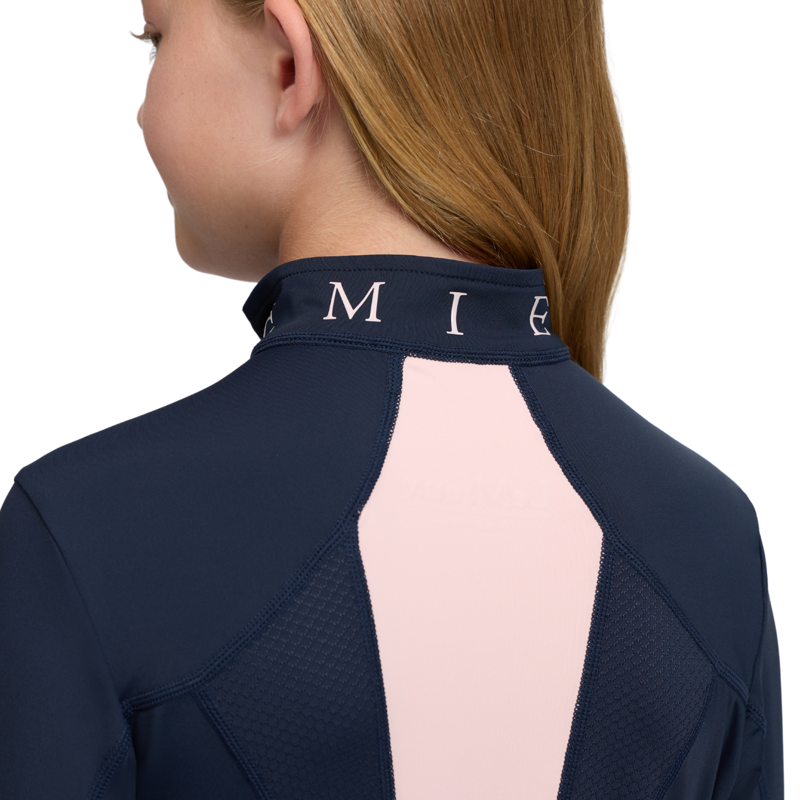 LeMieux Young Rider Mia Mesh Baselayer in Navy-3