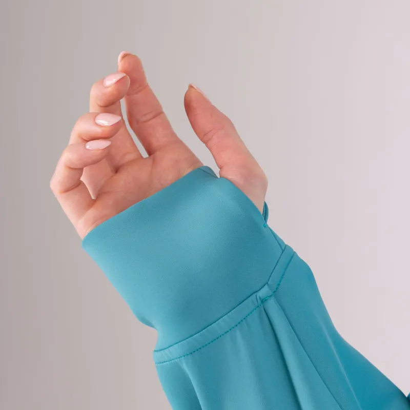 Aubrion React Quarter Zip Hoodie in Haze-4