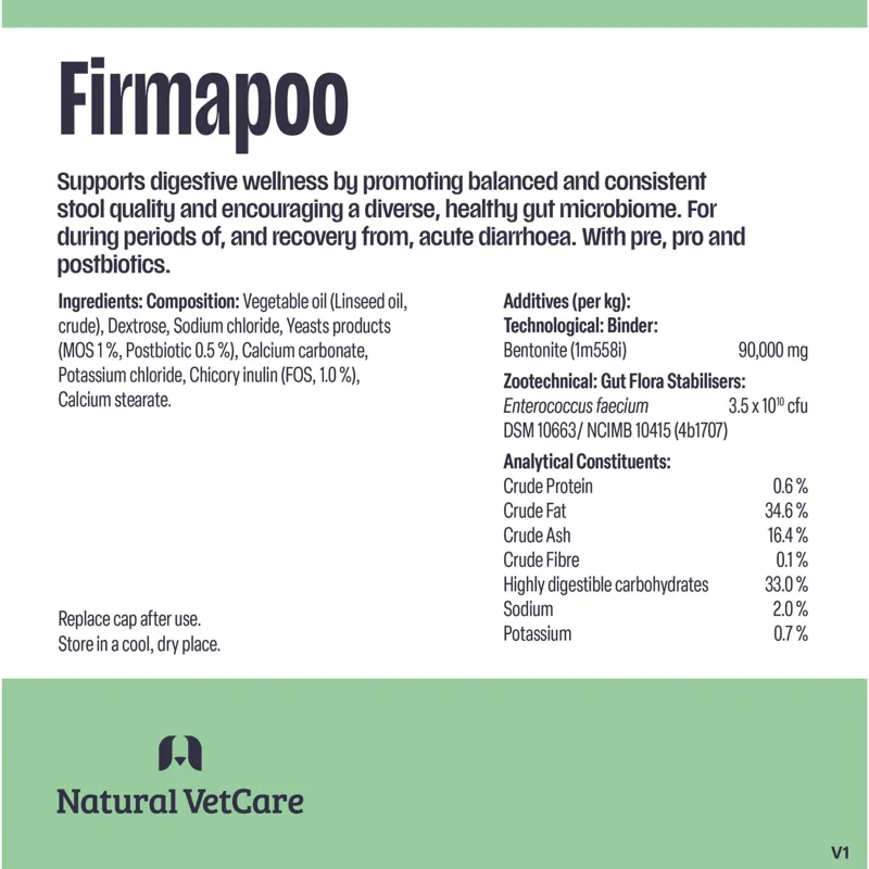 Natural VetCare Firmapoo Paste-1