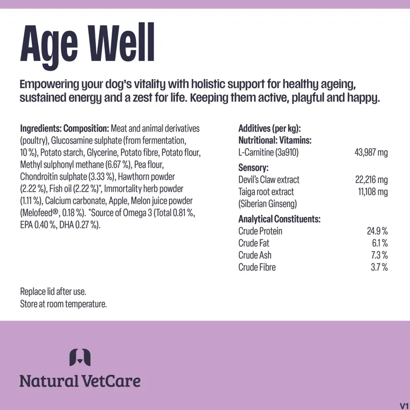 Natural VetCare Age Well 50 Chews-2