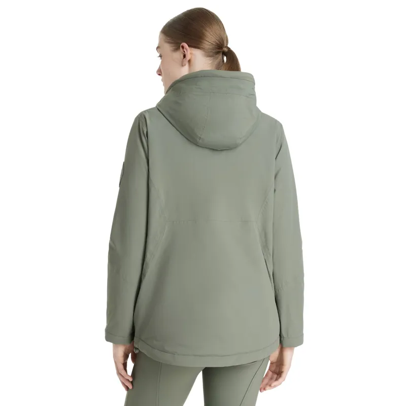LeMieux Phoebe Half Zip Waterproof Anorak in Rosemary-1
