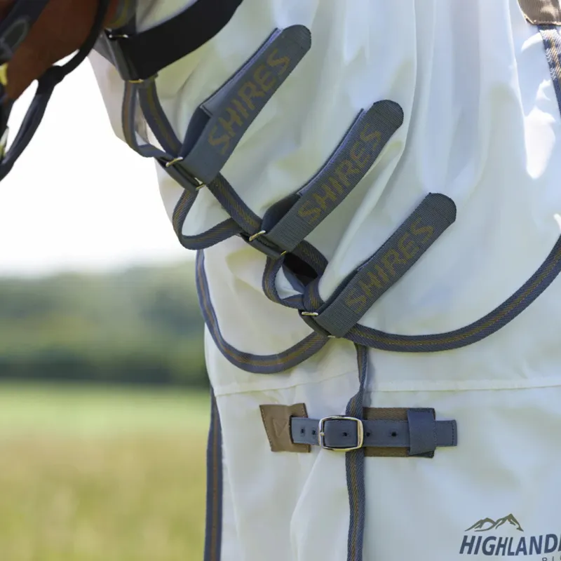 Highlander Plus Sweet-Itch Combo Rug in White/Air Force-1