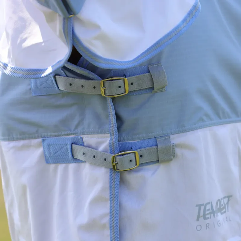 Tempest Original Waterproof Fly Rug in Pale Blue-1