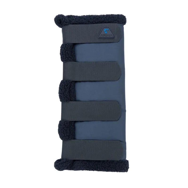 ARMA Comfort Short Fleece Lined Travel Boots in Navy-2