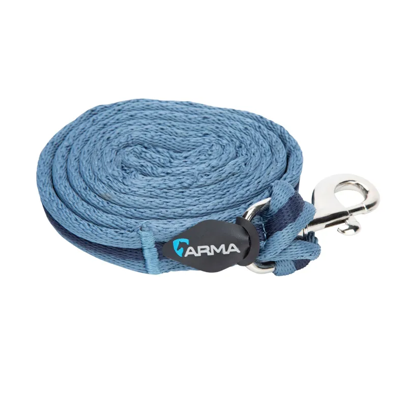 ARMA Cushion Web Lead Rein in Airforce Blue/Navy