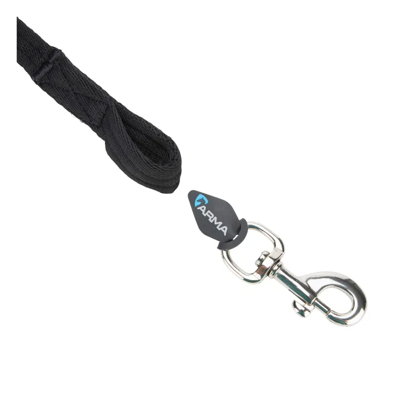 ARMA  Cushion Web Lunge Line 8m/26 In Black-2