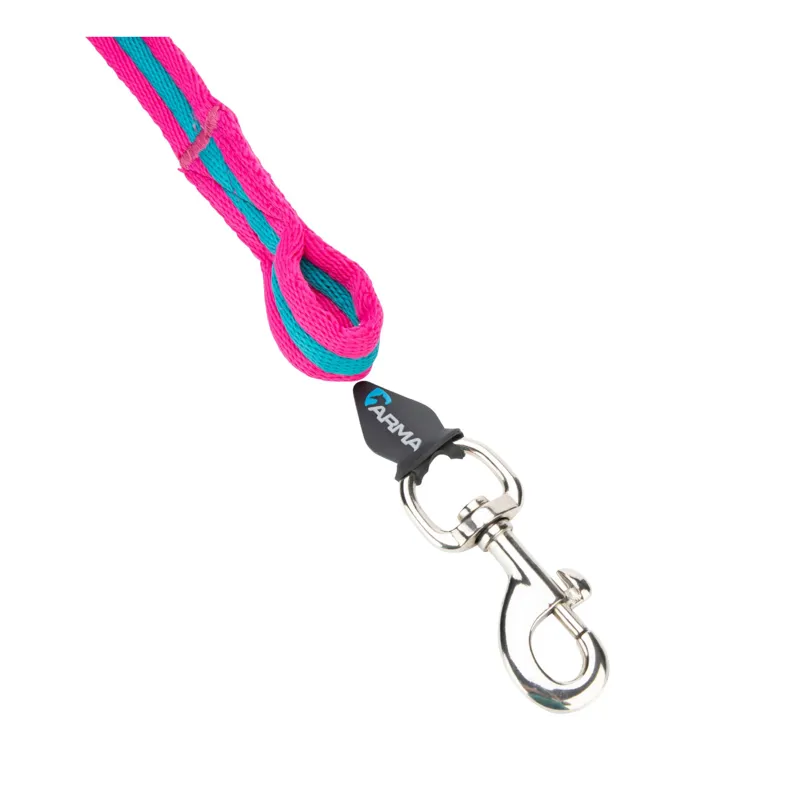 ARMA Cushion Web Lunge Line in 8m/26 Magenta/Dark Cyan-2
