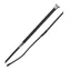 Woof Wear Harmony Dressage Whip in Black and Silver