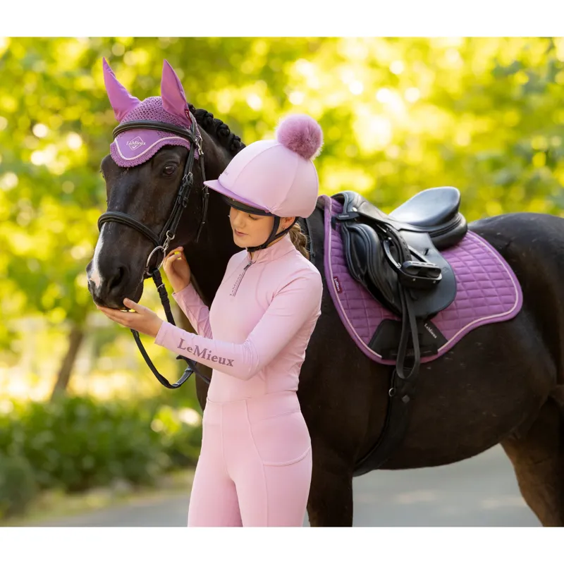 LeMieux Suede GP Square in Mallow-2