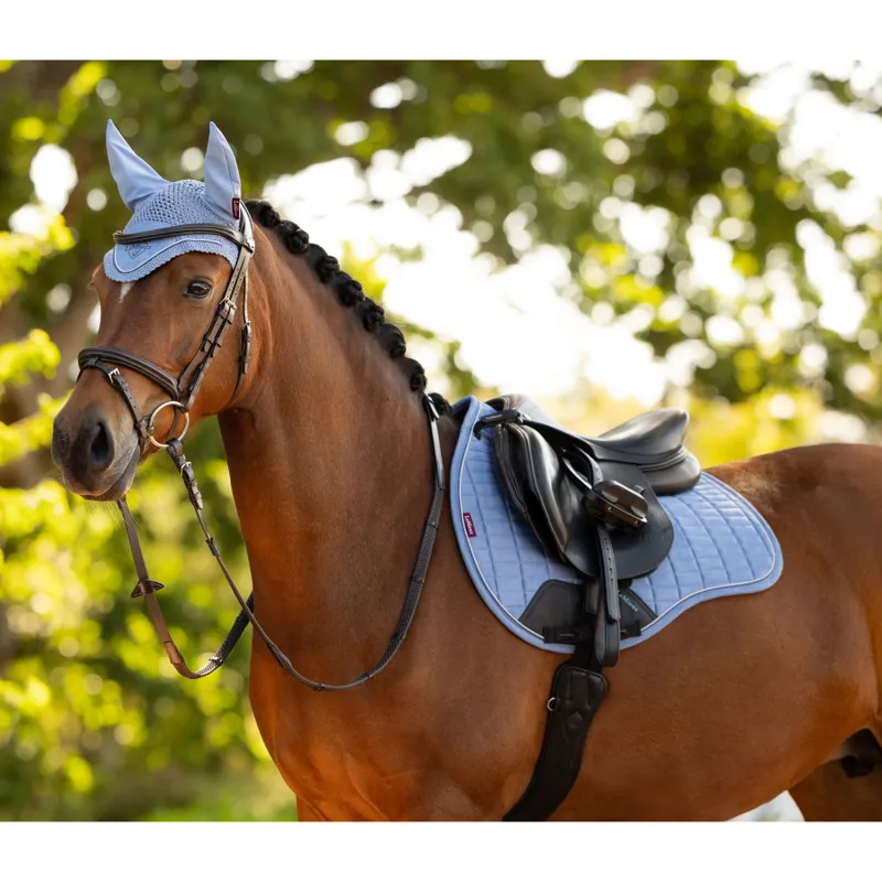 LeMieux Suede GP Square in Powder Blue-2