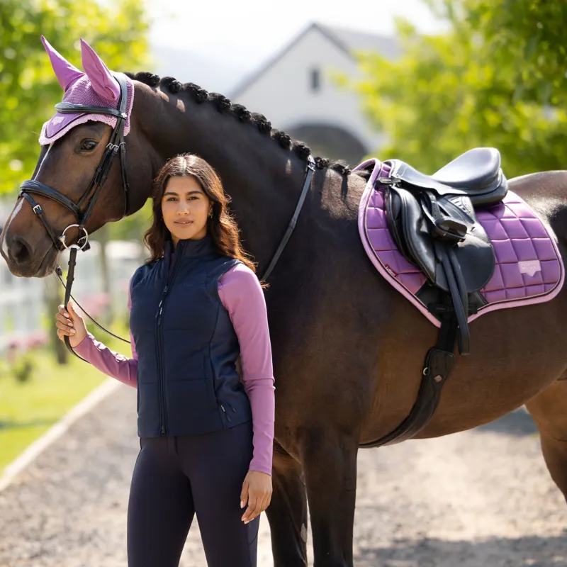 LeMieux Loire Classic Close Contact Square in Mallow-2